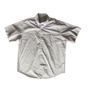 Brooks Brothers Men's Shirt 346 Purple Plaid Short Sleeve Size XL